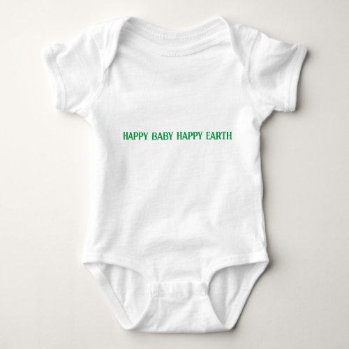 happy baby happy earth baby clothes baby bodysuit