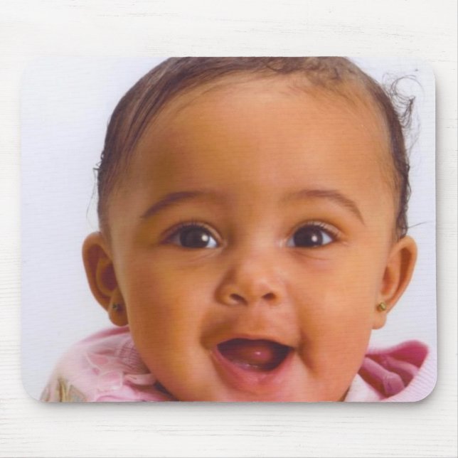 happy baby mouse pad (Front)