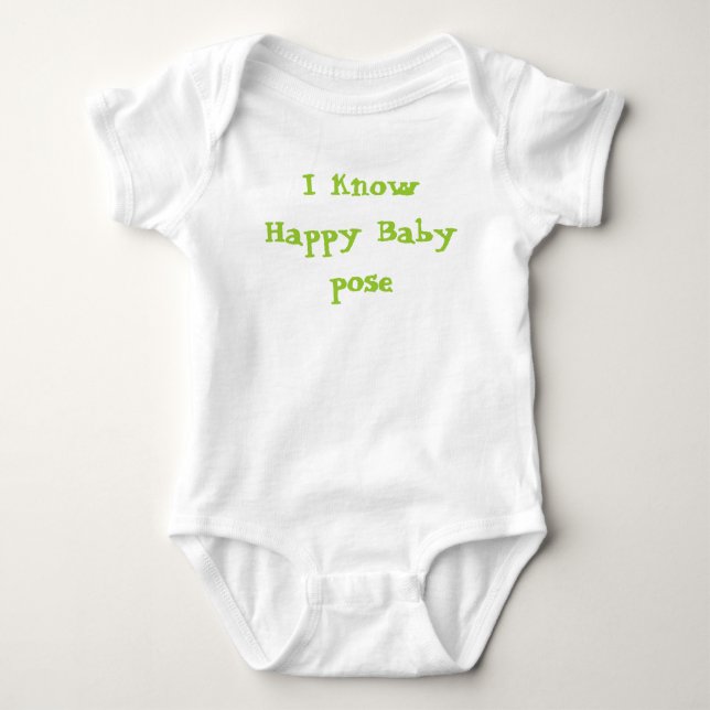Happy Baby Organic Onzie Baby Bodysuit (Front)