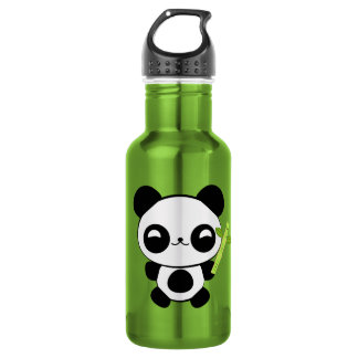 Happy Baby Panda Stainless Steel Water Bottle