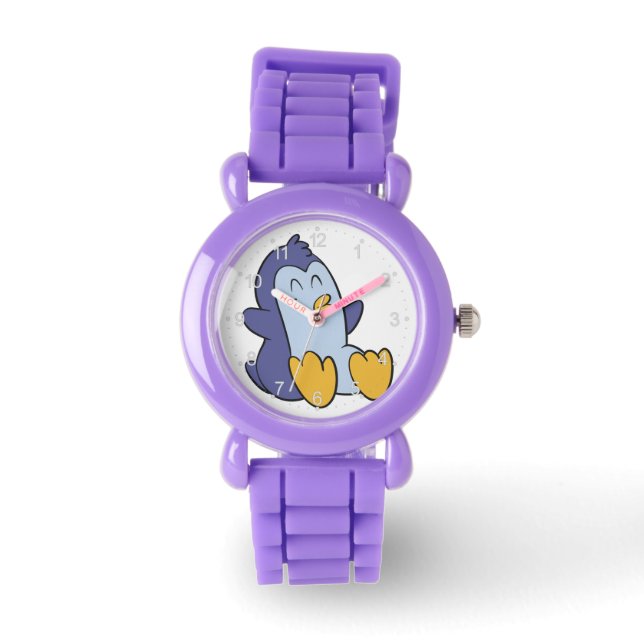 Happy Baby penguin | choose background color Watch (Front)