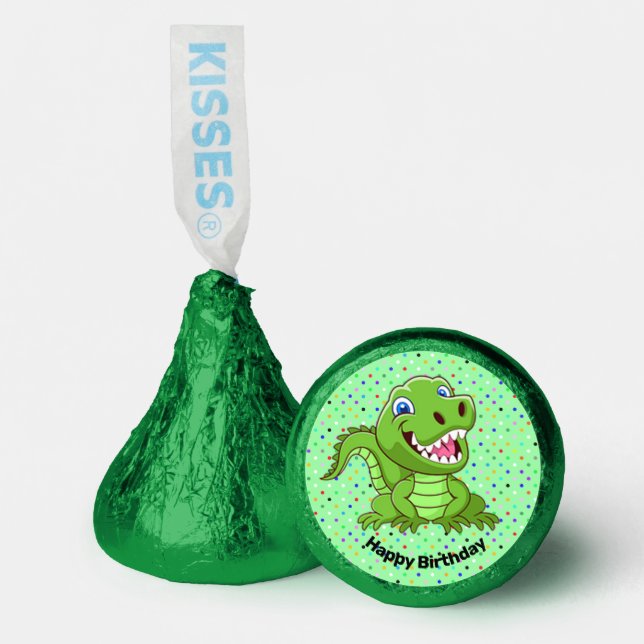 Happy Baby T-Rex Dinosaur Hershey®'s Kisses® (Front)