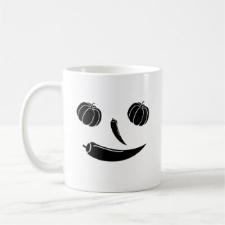 happy bad vegetables pumpkin coffee mug