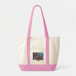HAPPY Bag with semi-abstract roses