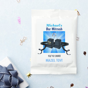 Happy Bar Mitzvah 20XX Tefillin Mazel Tov! Lemonade Drink Mix