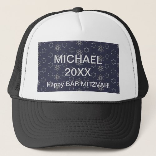 Happy Bar Mitzvah Trucker Hat