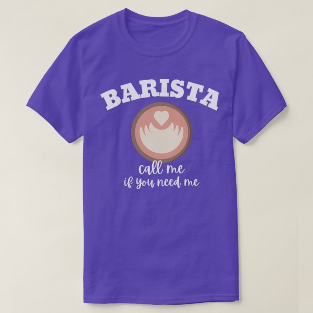 Happy Barista Day 5 T-Shirt (Design Front)