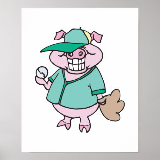 Happy Pig Posters, Happy Pig Prints, Art Prints, & Poster Designs | Zazzle