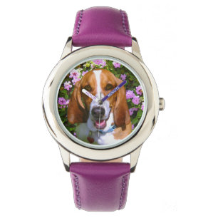 Happy Basset Hound Watch