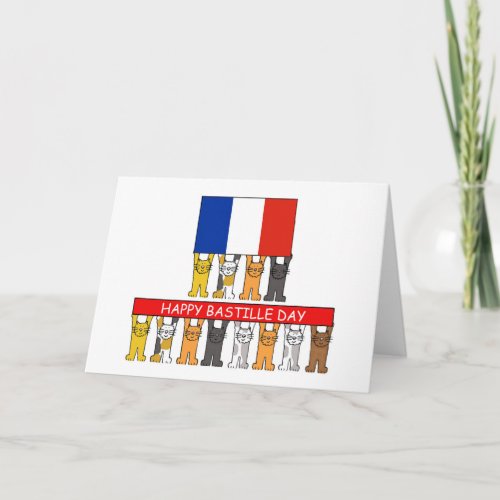 Happy Bastille Day July 14th Card