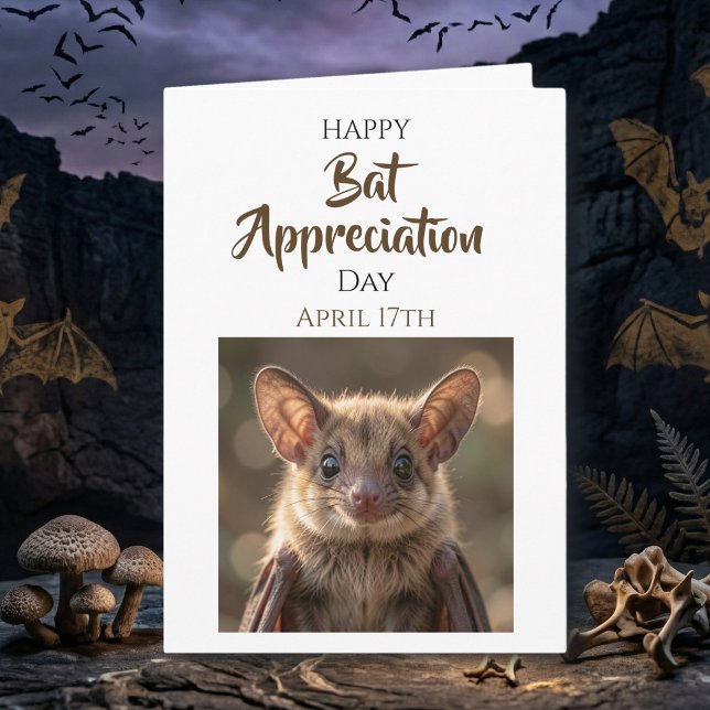 Happy Bat Appreciation Day | April 17th Card (Creator Uploaded)