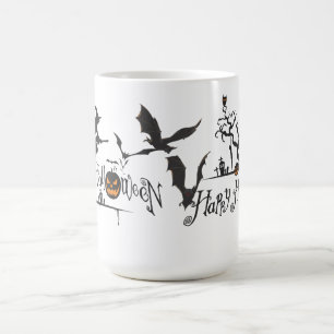 Happy Bats  Halloween Coffee Mug
