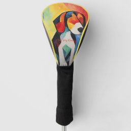 Happy Beagle Dog 03 - Kaori Golf Head Cover