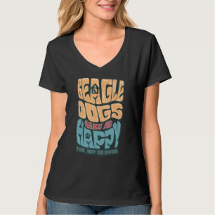 Happy Beagle Dog Owner T-Shirt