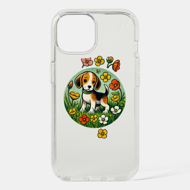 Happy Beagle Dog                                   Speck iPhone Case (Front)