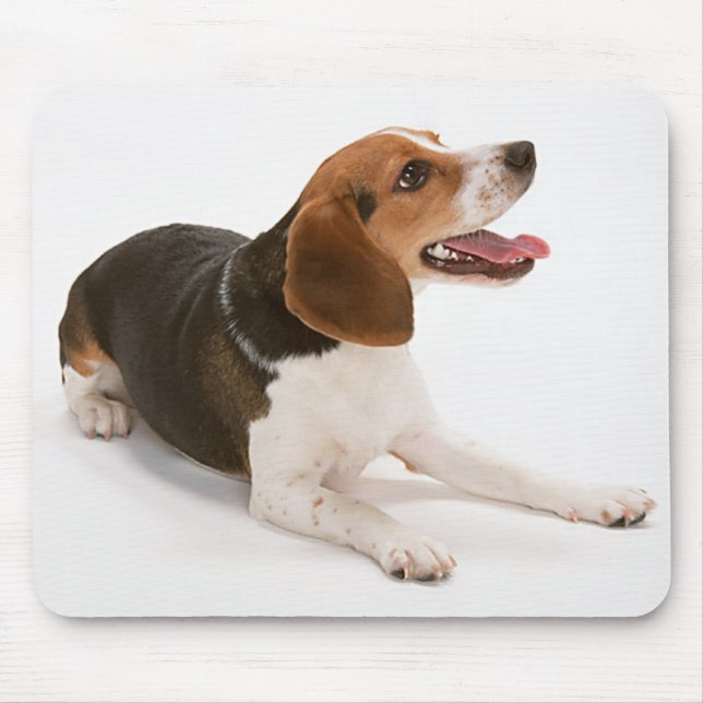 Happy Beagle Mousepad (Front)