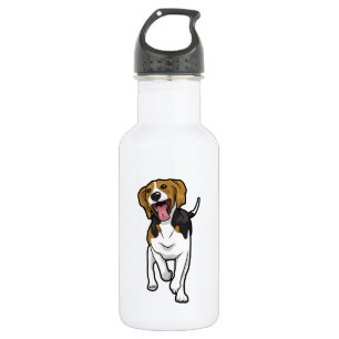 Happy Beagle Water Bottle