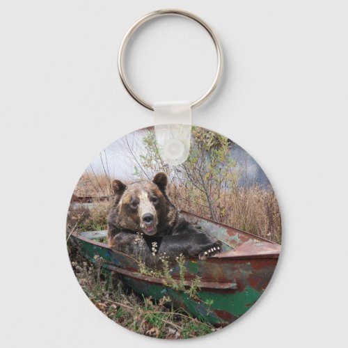 Happy Bear Keychain