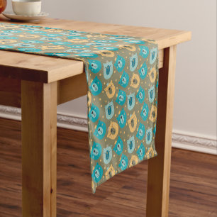 Happy Bear Kings Short Table Runner
