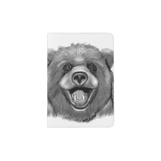 Happy Bear Passport Holder
