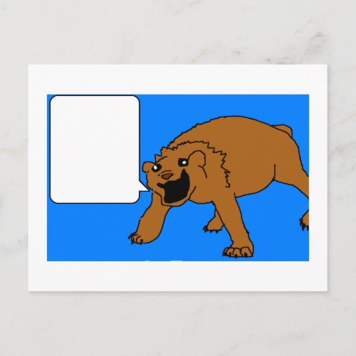 Happy Bear Postcard
