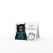Happy Bear Winter Christmas Holiday Greeting Card