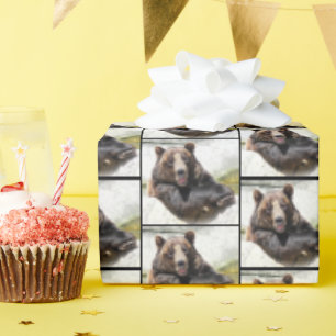 Happy Bear Wrapping Paper