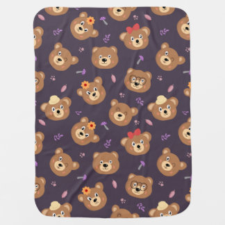 Happy Bears Baby Blanket