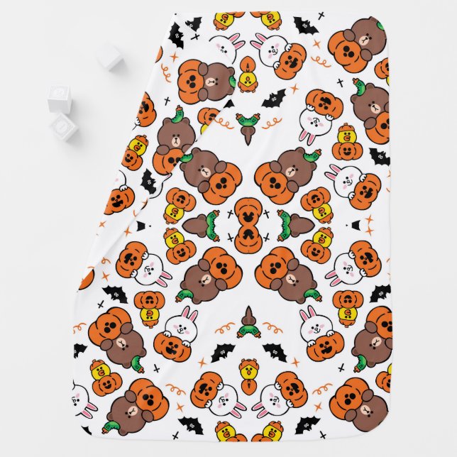 Happy Bears Baby Blanket (In Situ)