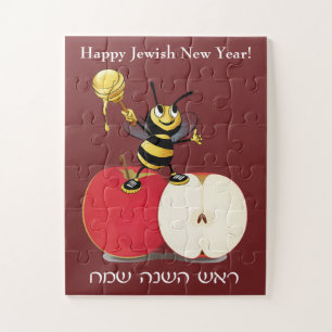 Happy Bee and Honey 30 pieces Jigsaw Puzzle