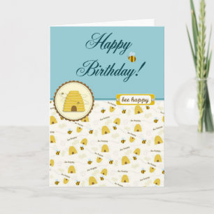 Happy Bee Birthday! Card