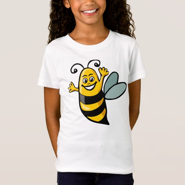 Happy Bee - Customized T-Shirt (Front)