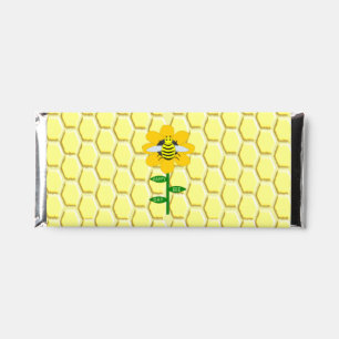 Happy Bee Day Birthday Bumblebee Custom Hershey Bar Favors