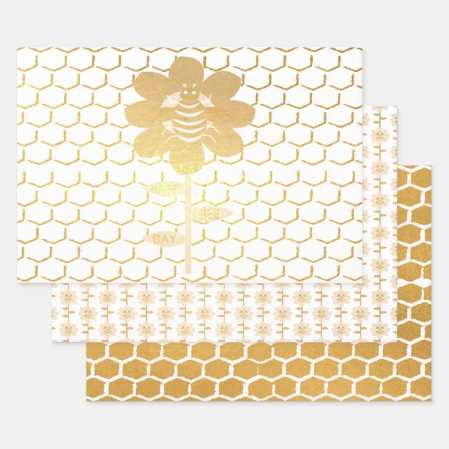 bumble bee gift wrap