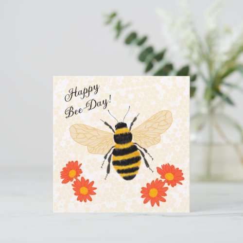 Happy Bee_Day Card