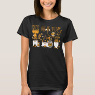 Happy Bee Gnome Honey Lover Beekeeping T-Shirt