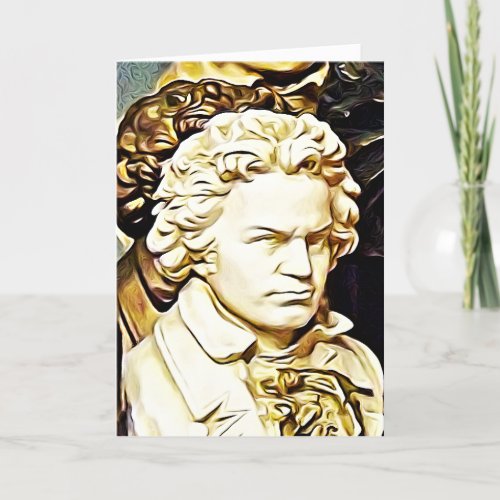 Happy Beethovens Birthday Card