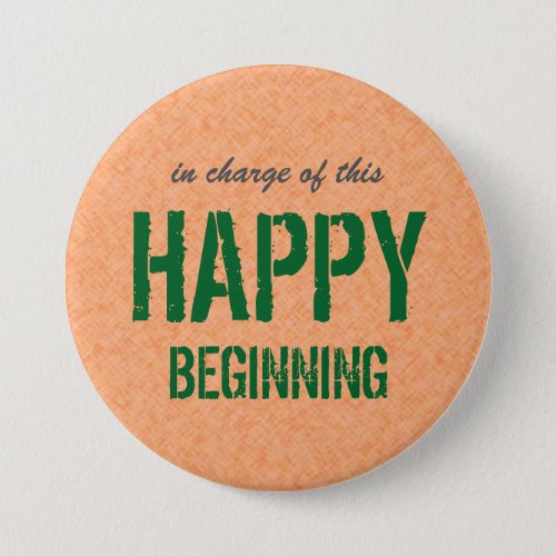 Happy Beginning Button