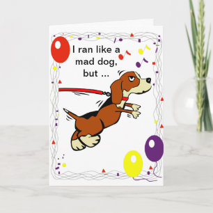 Happy Belated Birthday Card