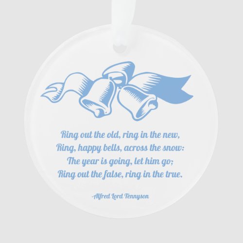 Happy Bells Ring in the New Year Ornament