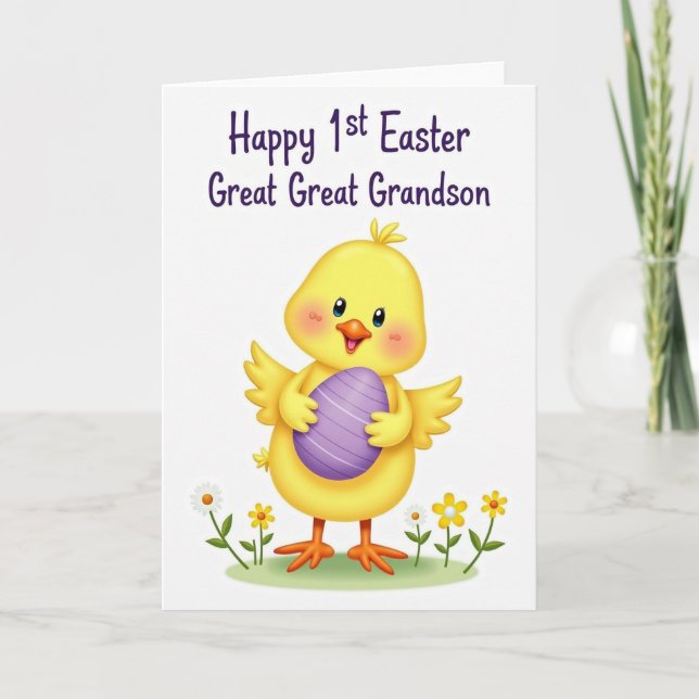 Happy Bird Celebration Card (Front)