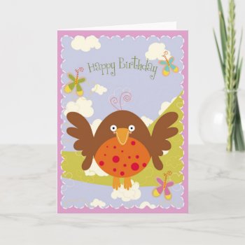 Happy Bird-day! Card by daltrOndeLightSide at Zazzle