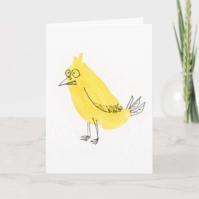 Happy Bird Day! Card (Front)