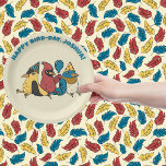 Happy Bird Day Cartoon Birds Themed Birthday Paper Plates<br><div class="desc">These birds are some regular party animals! This fun party plate features illustrations of three cartoon birds: a goldfinch,  a cardinal and a bluebird with party hats and a balloon. It's perfect for anyone throwing a bird-day party or a bird-themed birthday party as the case may be.</div>