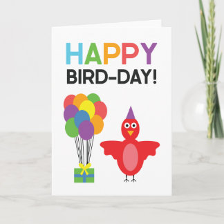 Happy Bird-Day | Happy Birthday Card
