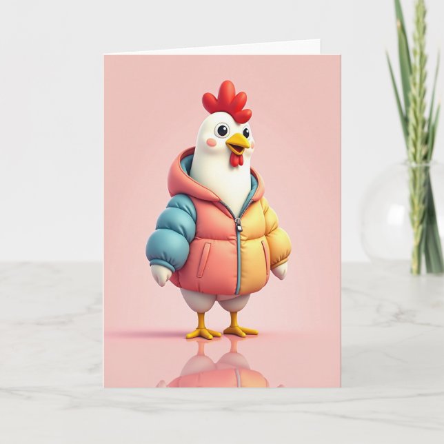 Happy Bird Fashion Friend Card (Front)