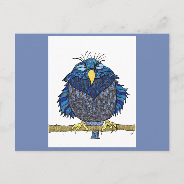 Happy Bird Postcard (Front)