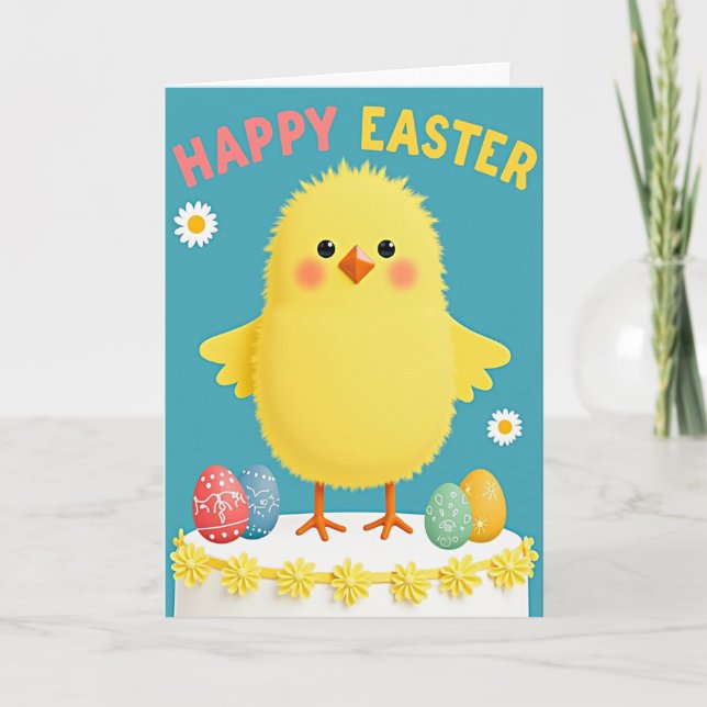 Happy Bird Springtime Card (Front)