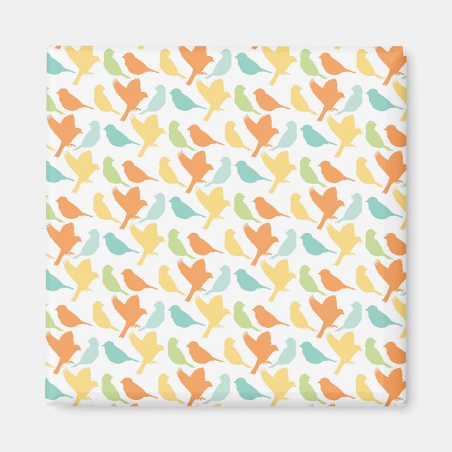 Happy Birds Magnet (Front)