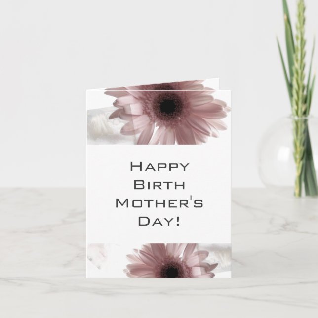 Happy Birth Mom's Day Card (Front)